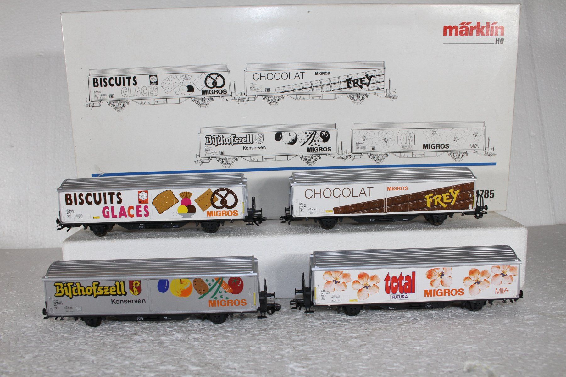 Märklin Modellini di ferrovie: Märklin SBB 4785 Migros Hbis – Usato da Triesen venduto da cor_62ts 2