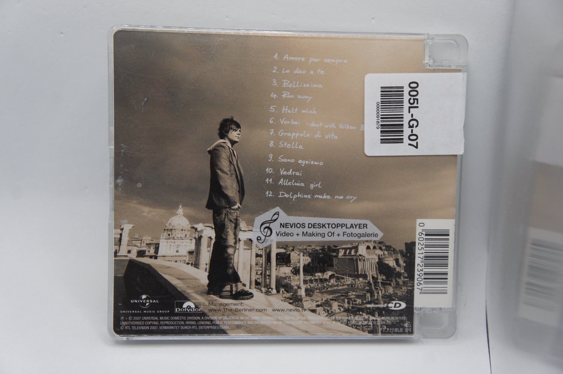 CDs: CD Nevio - Nevio – Gebraucht aus Ernetschwil von luisvonerni 1