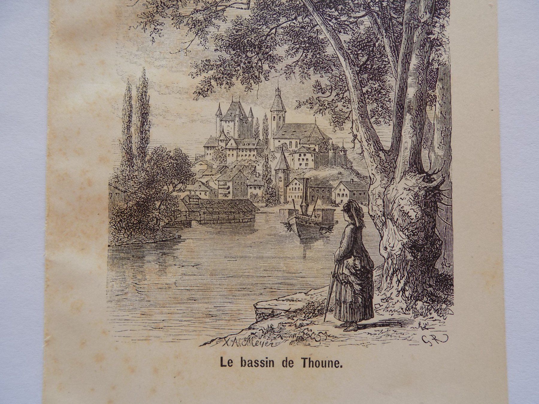 Stiche: Le bassin de Thoune – Gebraucht aus Risch von Antikfee 2