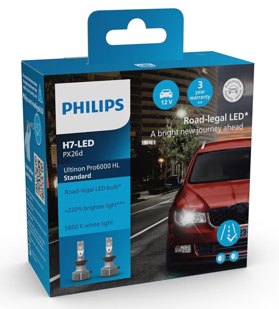 Philips Tutti pezzi di ricambio auto: Philips H7 LED Ultinon Pro6000 HL PX26d – Usato da Saas-Fee venduto da naciaa 4