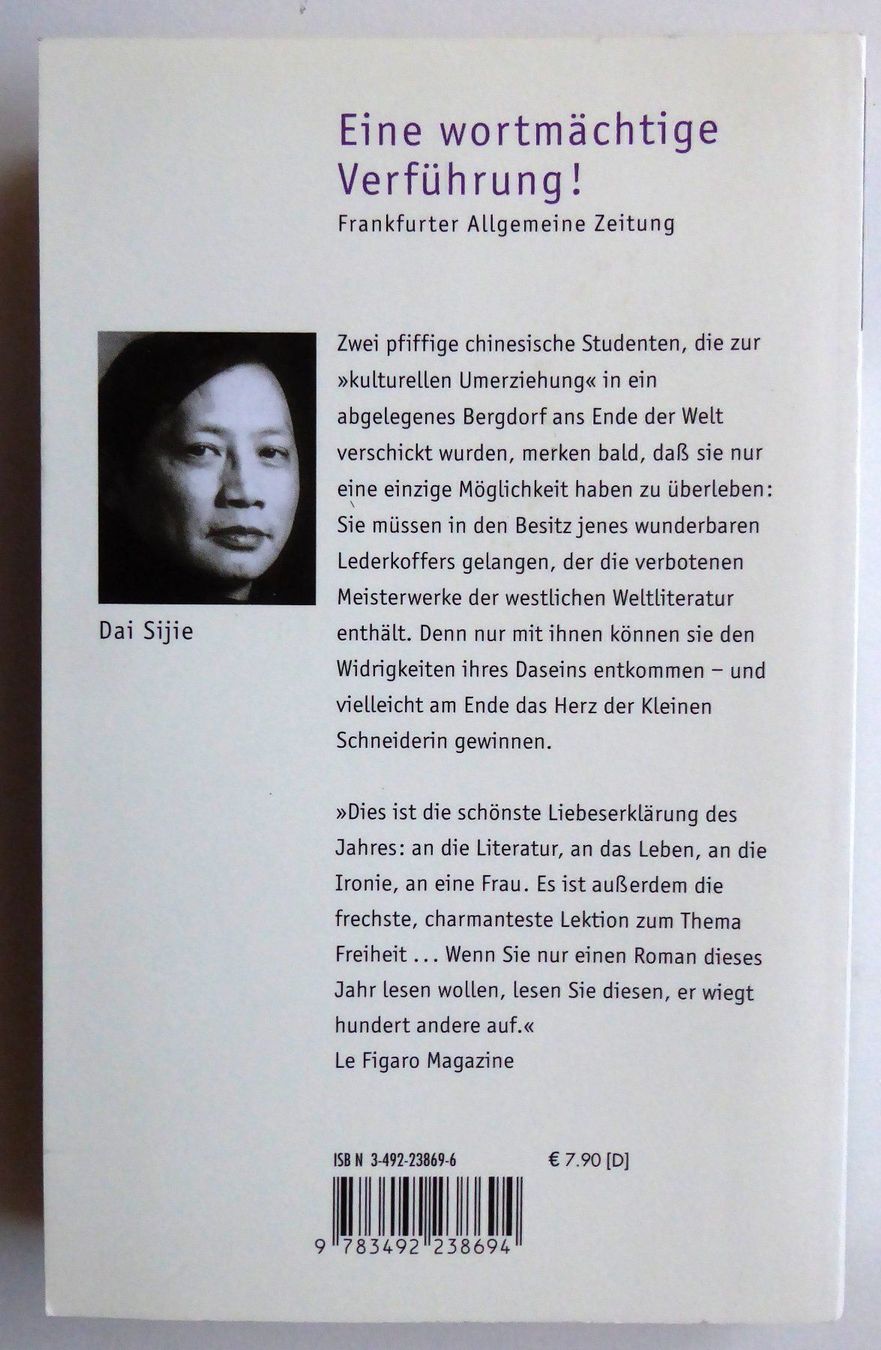 Libri: Balzac und die kl. chines. Schneiderin – Usato da Wettingen venduto da tonia3 1