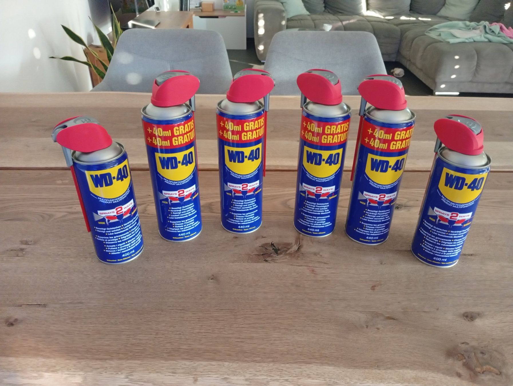 Huiles et additifs: WD-40 Multispry 440ml gratis +40ml – Neuf avec emballage d'origine à Härkingen par philuu
