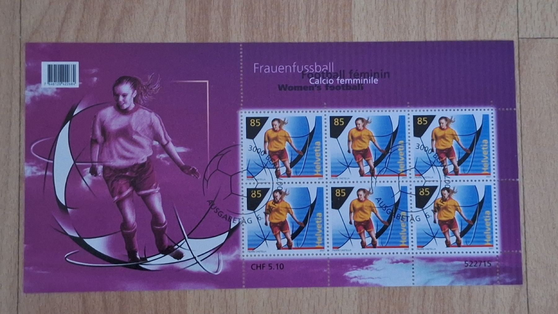 Tutti i francobolli: 8 Kleinbogen mit ET-Stempel – Nuovo (secondo la descrizione) da Pratteln venduto da walti-6060 5