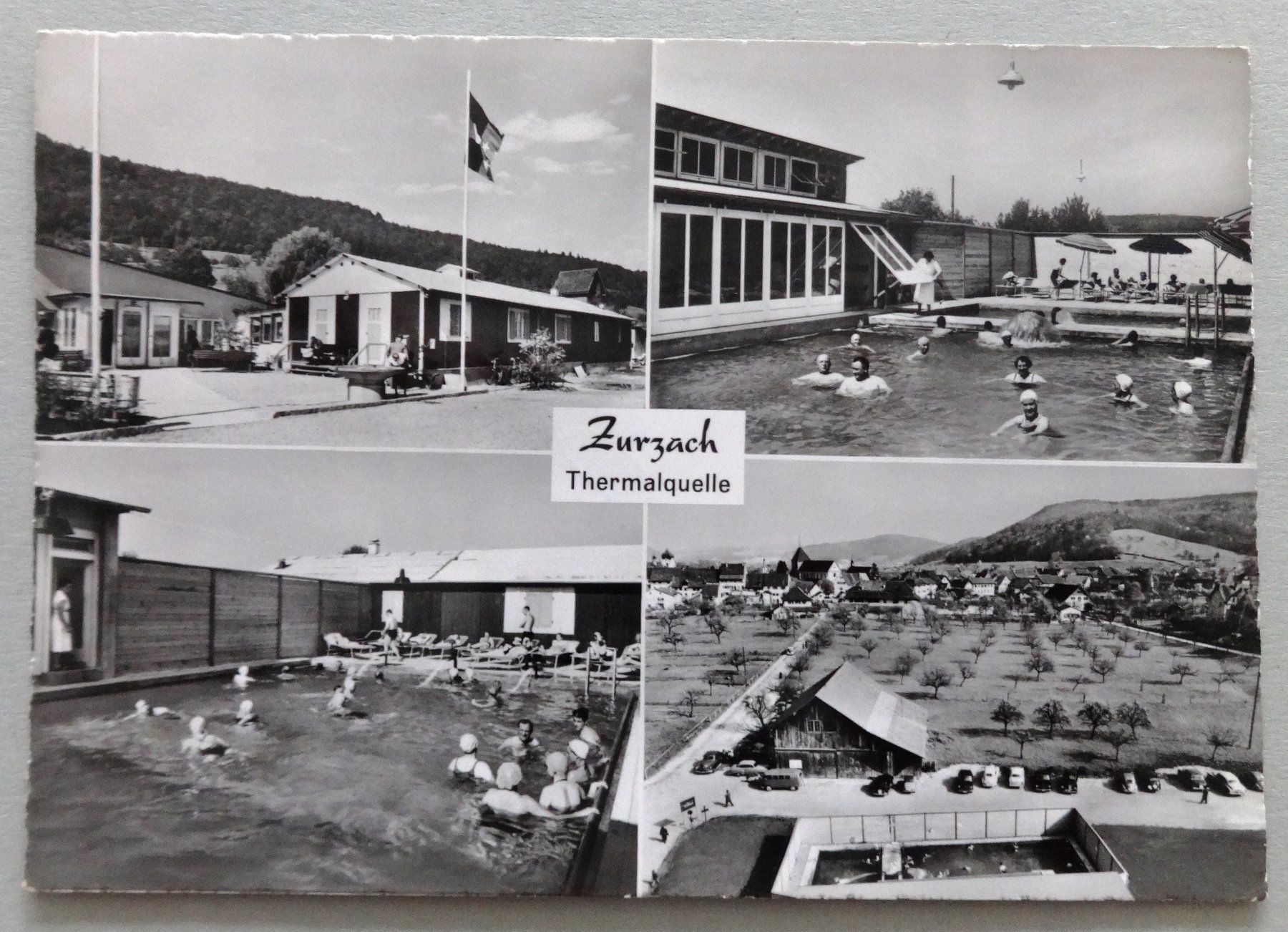 Ansichtskarten: Zurzach Thermalquelle – Gebraucht aus Fétigny von Billy2miny