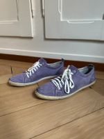 Wildleder Sneaker lila 44