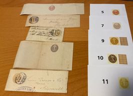Streifband Nr 5, 7, 9, 10, 11 und