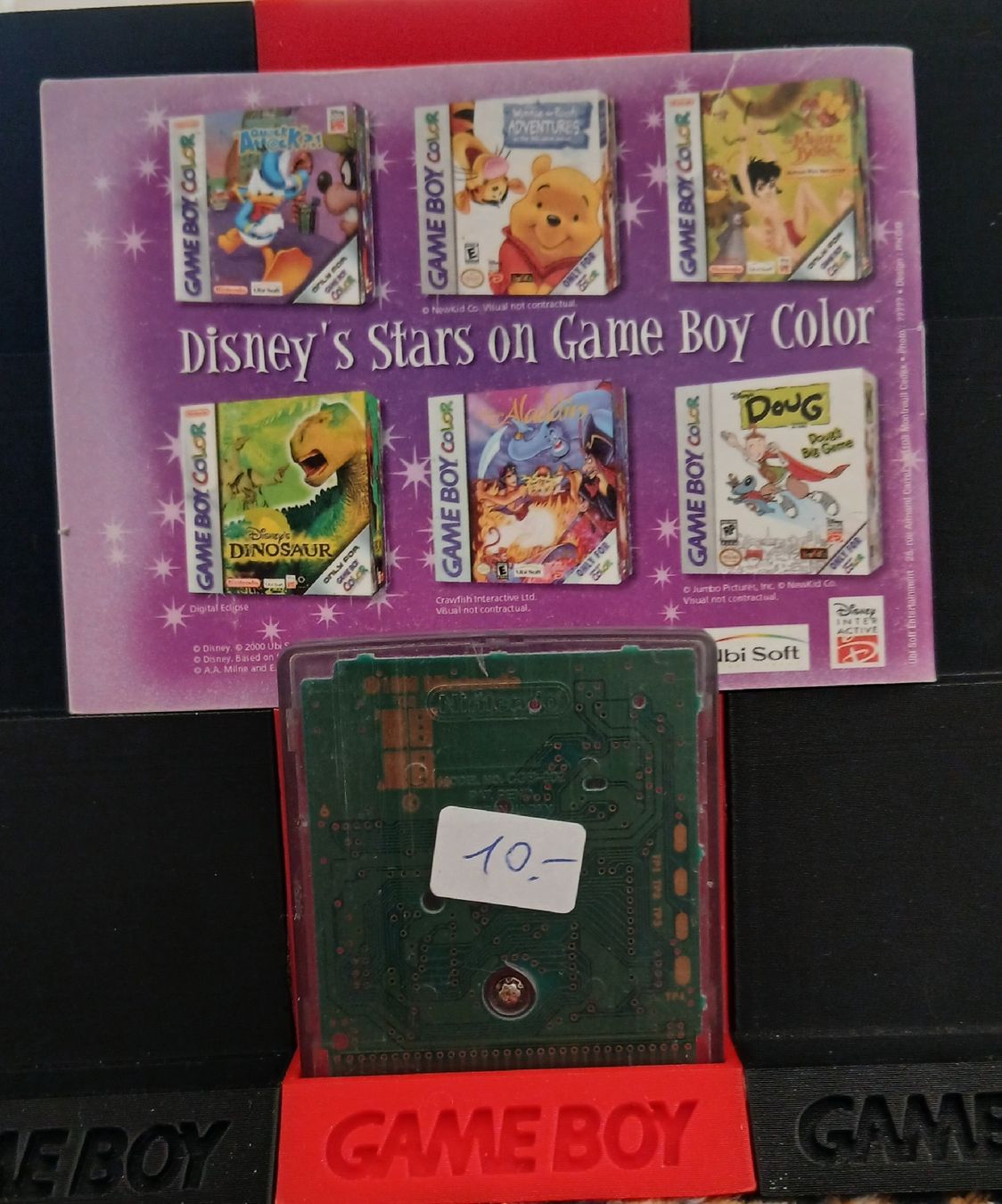 Nintendo Spiele: jeux game boy color winnie l'ourson avec notice – Gebraucht aus Romont FR von 777.gameur.game.boy 1