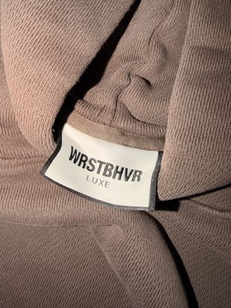 Limited Edition Hoodie WRSTBHRV brown size XXS new condition