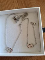 Xenox Schmuck Set Halskette Armband zwei Ringe