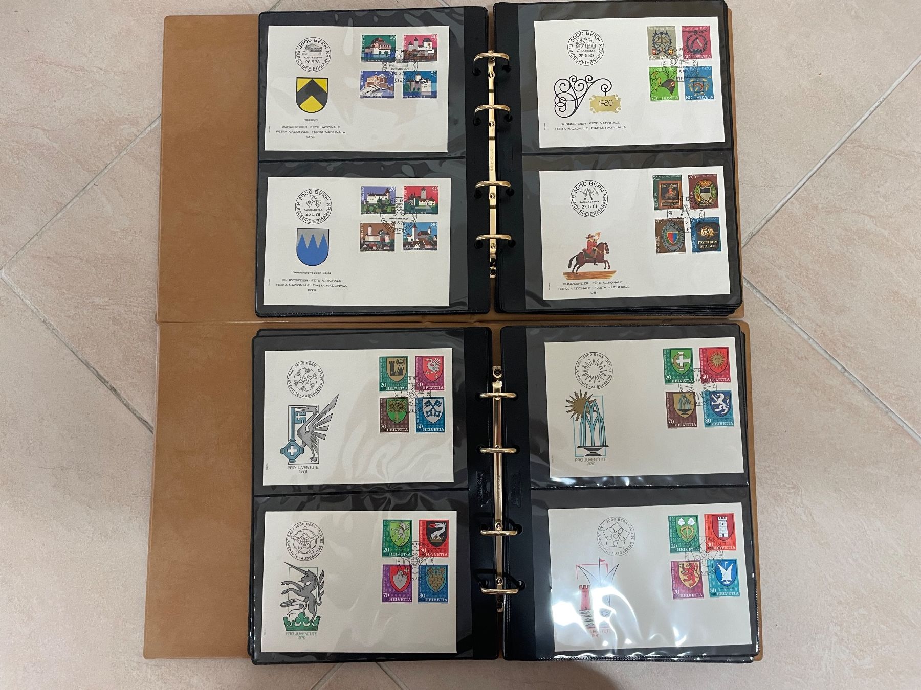 Tous les timbres: Class. PP et PJ 1964-2002, 78 doc. parfaits ! – D'occasion à Sonceboz-Sombeval par Comment2 8