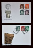 2 FDC «Baudenkmäler» von 1967/68