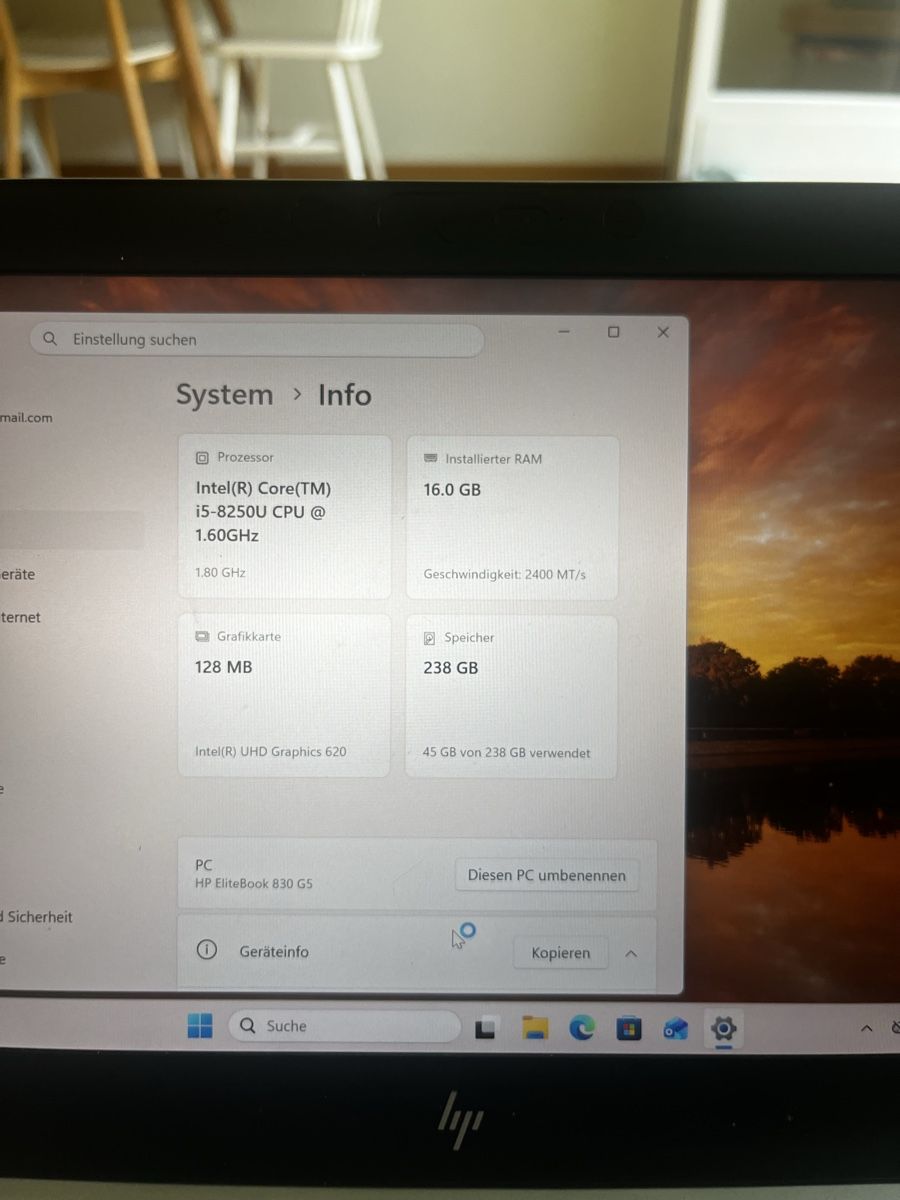Hewlett Packard Notebook: HP EliteBook 830 G5 – Usato da Grüningen venduto da fly_l62g 6
