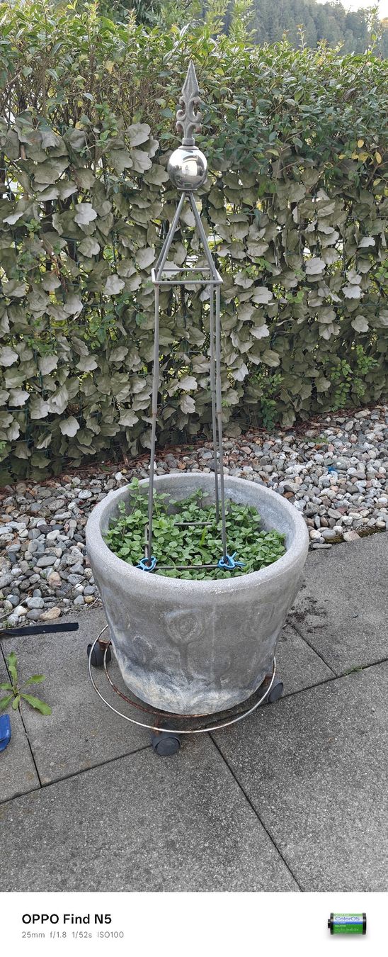 Blumentöpfe: Blummentopf ( ca.38cm ) – Gebraucht aus stallikon von Dalacoke