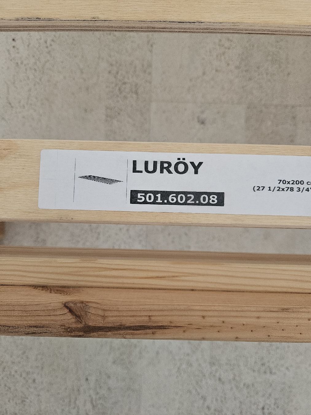 Letti: Bettgestell mit Lattenrost – Usato da Unterkulm venduto da paddyK 1