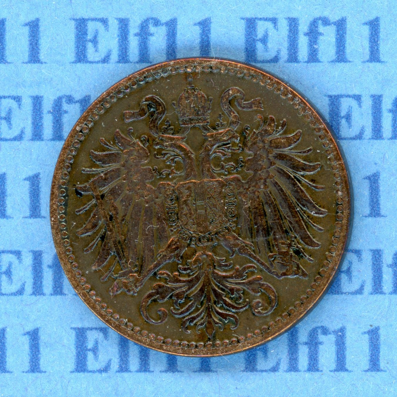Tutti le monete: ATK___0.02 1907 vz 2 Heller – Usato da Widnau venduto da Elf11 1