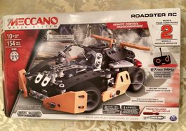 Bauset MECCANO Roadster RC 2 Modelle 154 Teile NP 200€
