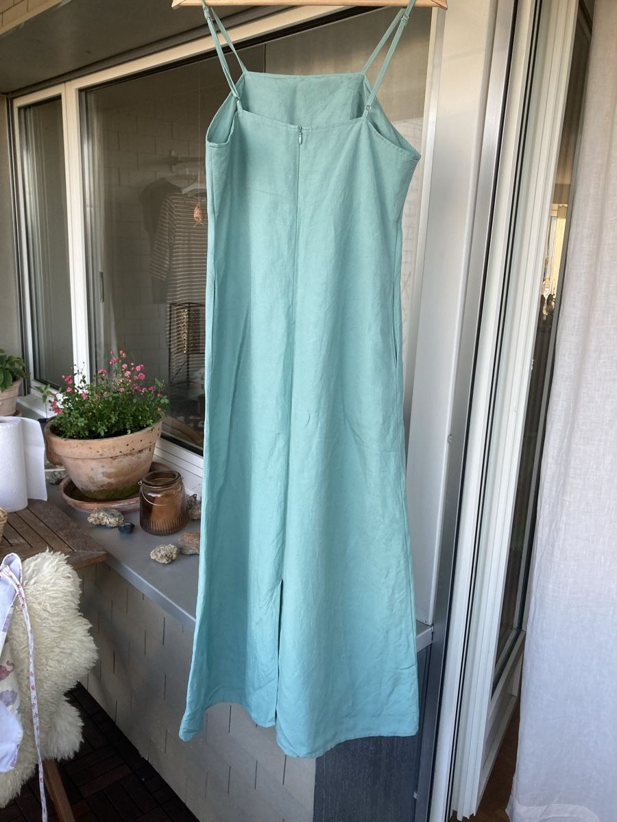 Vestiti: Figurschmeichelndes Leinenkleid – Nuovo (secondo la descrizione) da Luzern venduto da franziska.2024 1