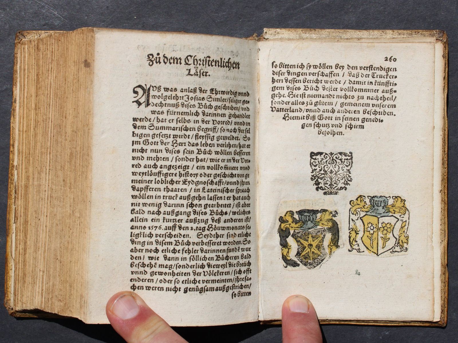Libri: REGIMENT GEMEINER LOBLICHER EIDGNOSCHAFFT,FROSCHAUER,1576 – Usato da Guensberg venduto da Herzaktion 5