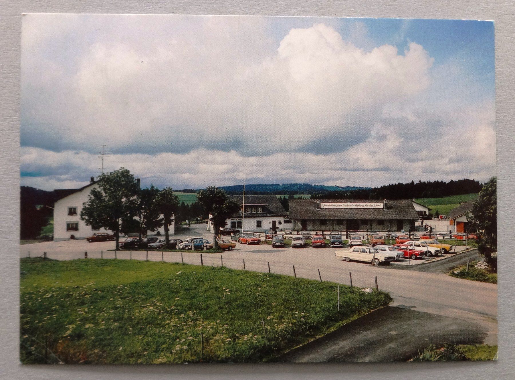 Cartoline postali: Stiftung für das Pferd, Le Roselet – Usato da Fétigny venduto da Billy2miny