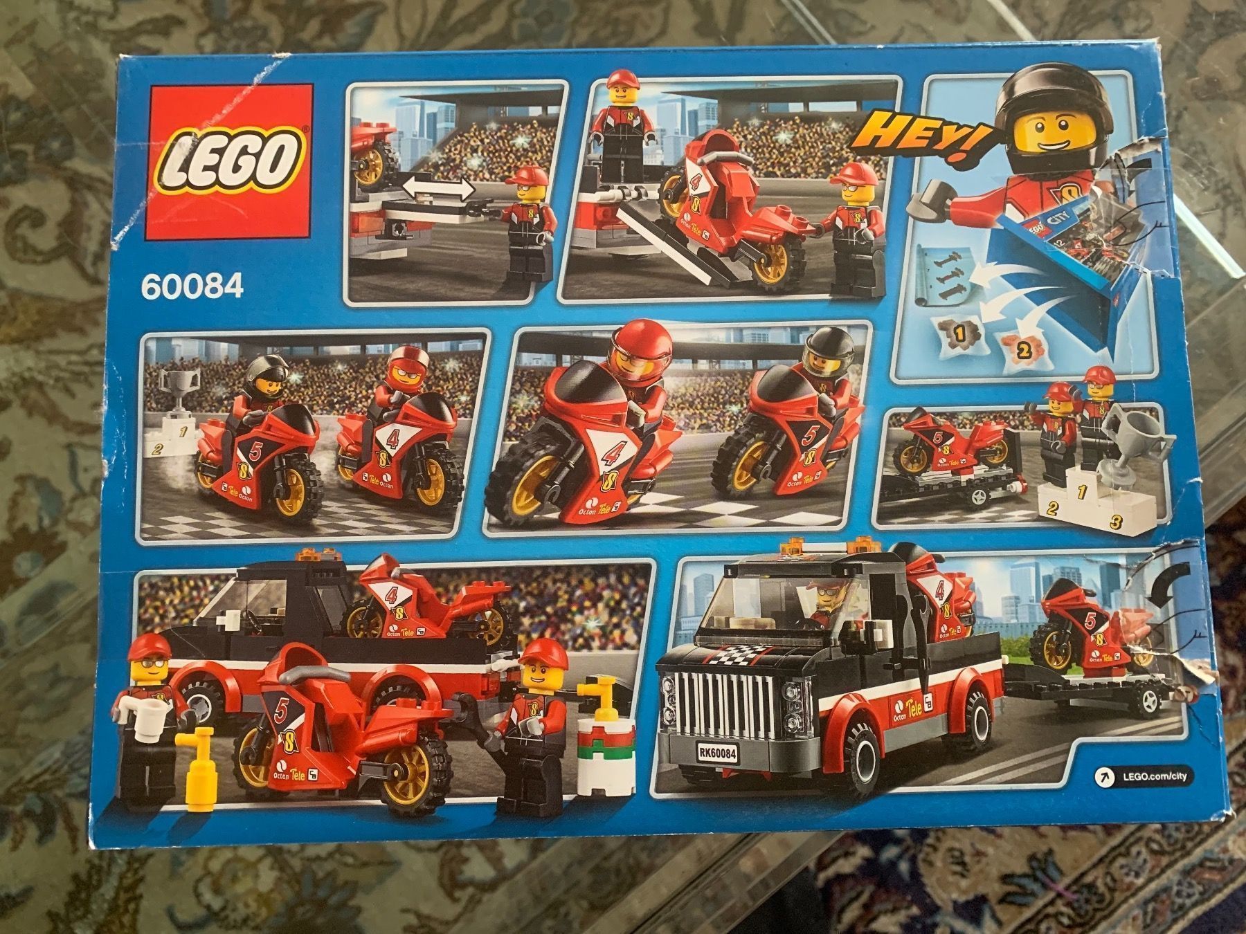 Lego Kit di costruzioni: Lego 60084 motos de course USED – Usato da Küssnacht am Rigi venduto da CALIFRASQUI 1