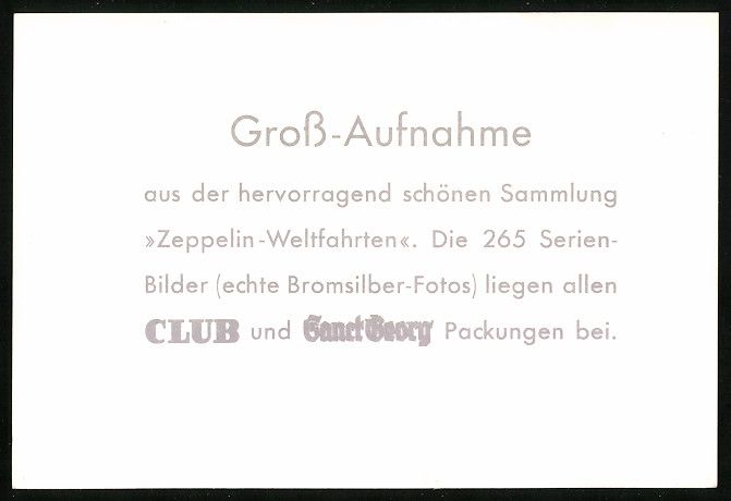 Fotografie & Manifesti: Fotografie Nachkriegs-Luftschiffe: LZ 12 – Usato da Berlin venduto da bartko-reher 1
