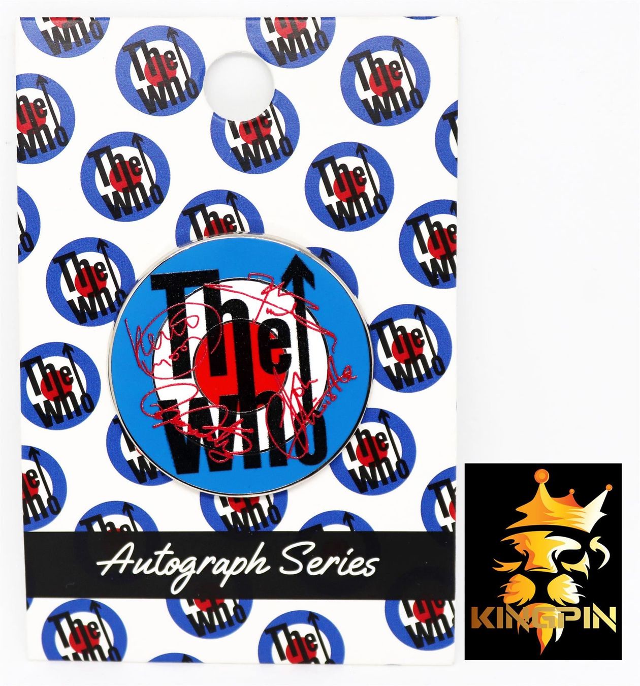 Placchette & Badge: The Who Pin Autogramm Serie – Nuovo (secondo la descrizione) da Hinterforst venduto da -KINGPIN-
