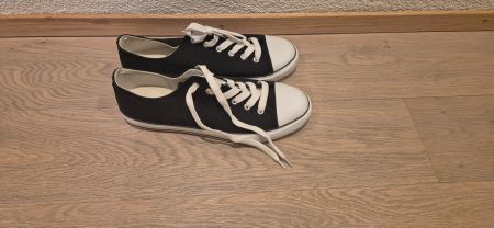 Graceland Damenschuhe schwarz weiss, neuwertig Damen