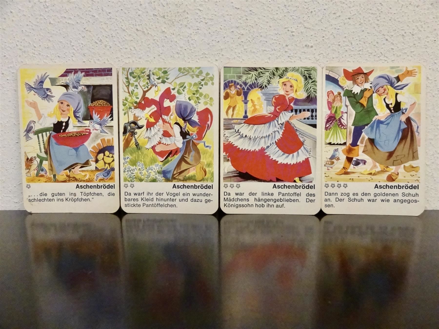 Giochi: schönes altes Quartett MÄRCHEN – Usato da Kerzers venduto da wisaundso 5