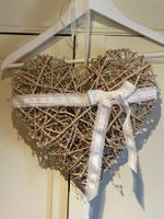 SHABBY CHIC DEKO HERZ