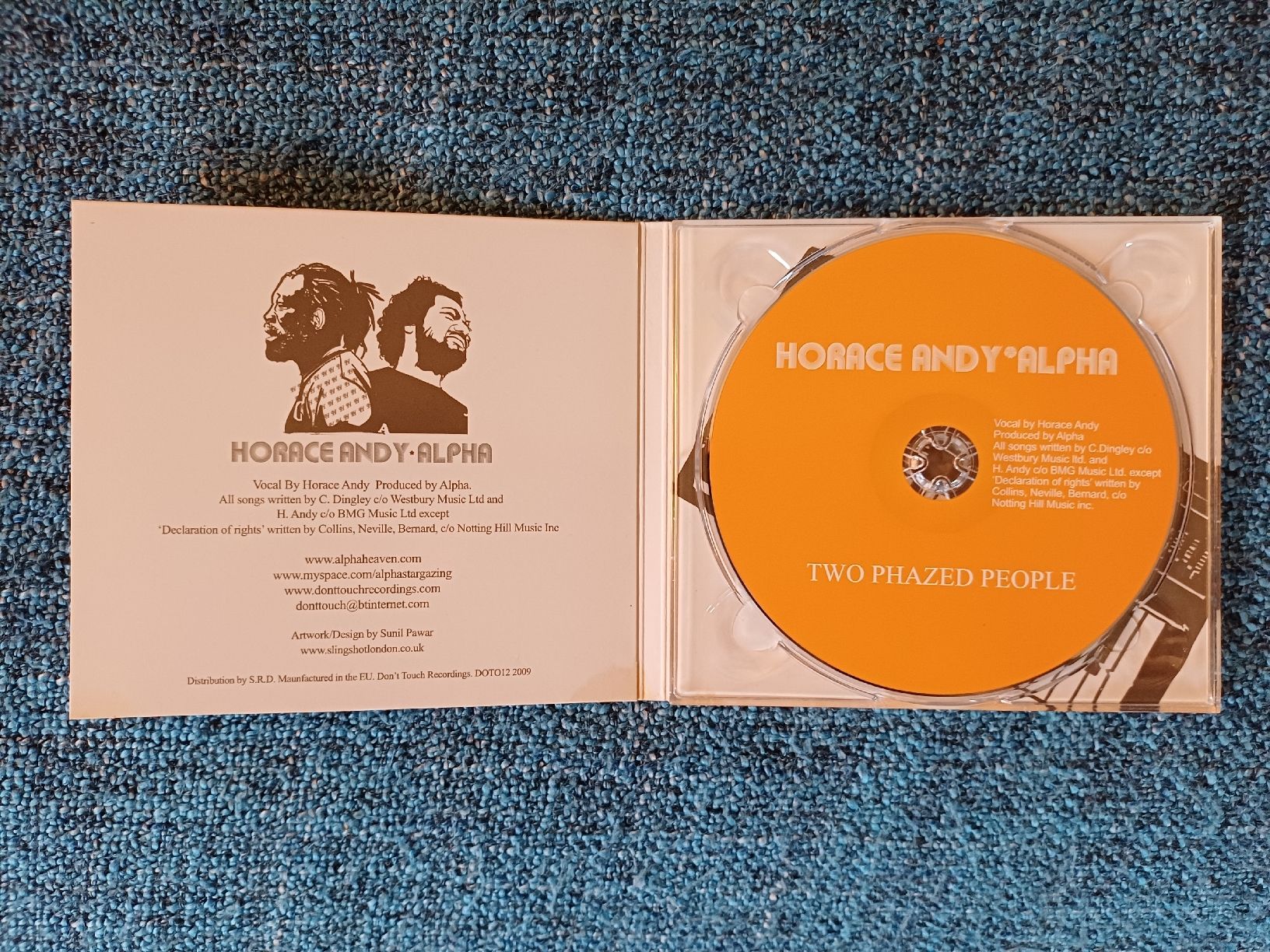 CDs: Horace Andy -Alpha "Two Phazed People" CD – Gebraucht aus Begnins von Drastic-Sound 2