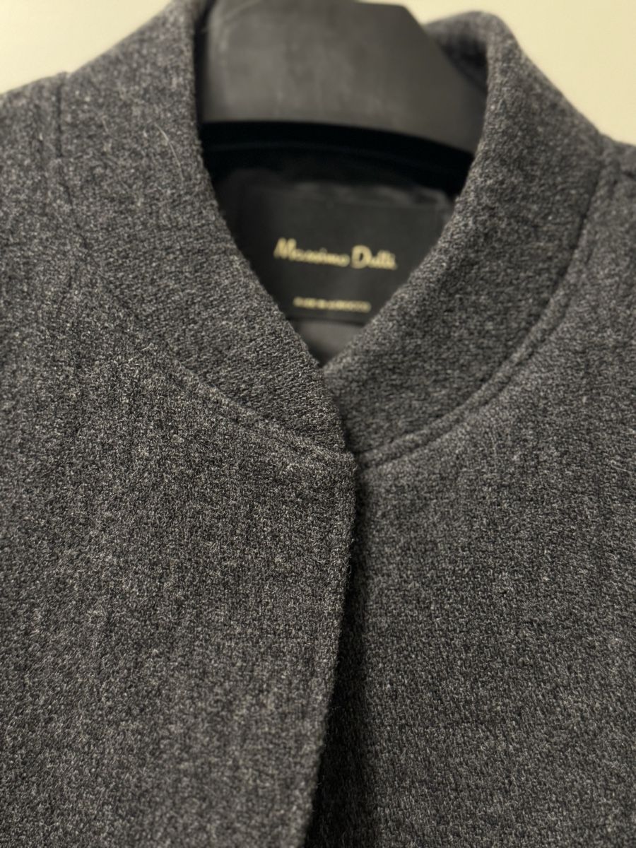 Massimo Dutti Vestes: Massimo Dutti Bomber Jacket Charcoal Grey Size S – D'occasion à Zürich par Anastasiya_g 1