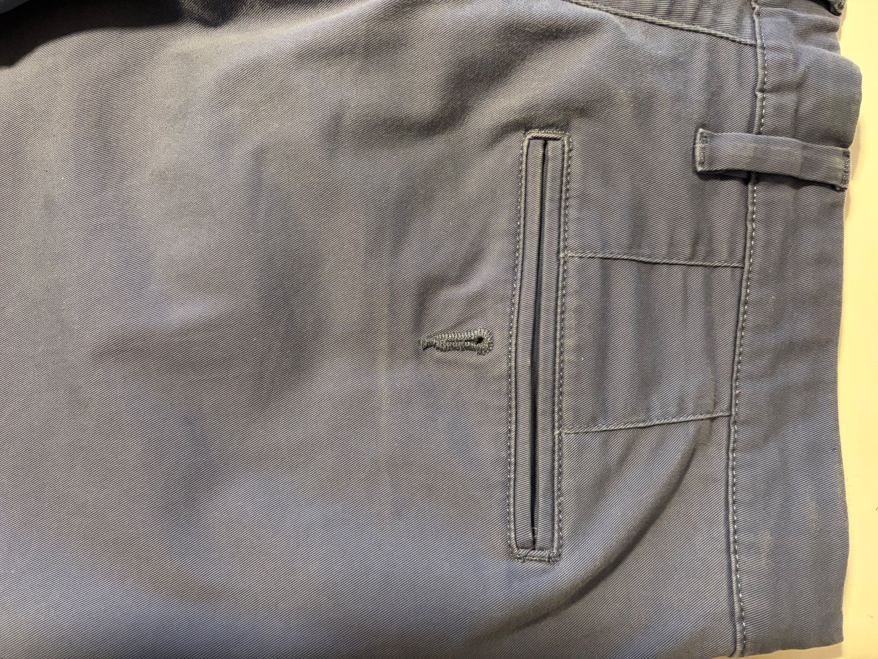 Pantaloni: Hose Männerhose Blau – Usato da Neuhausen venduto da Jeff. 4
