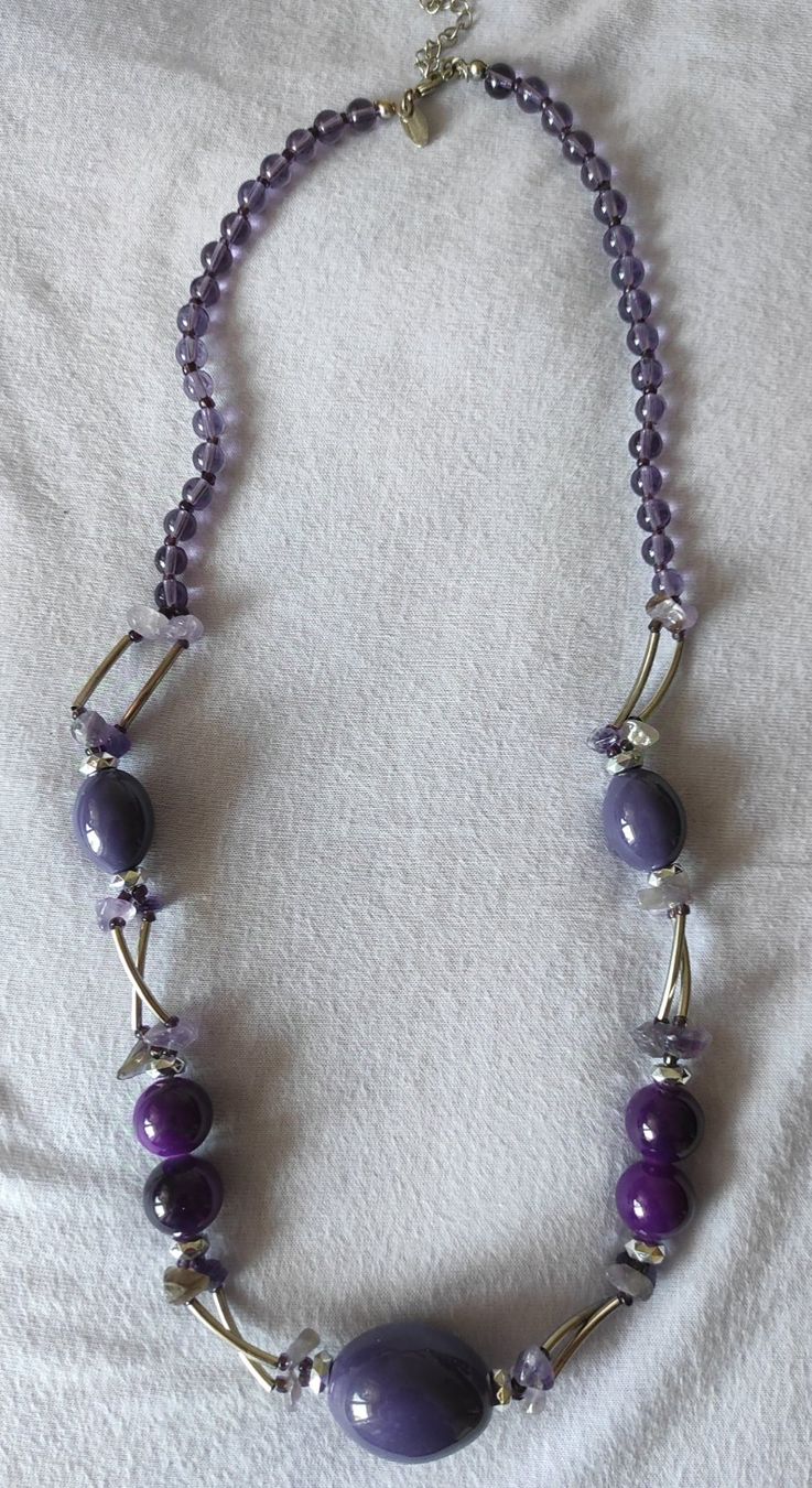 Catenine: Collier avec des ametistes – Nuovo (secondo la descrizione) da Renens VD venduto da cla_7zv5