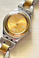 Swatch Damenuhr goldfarben