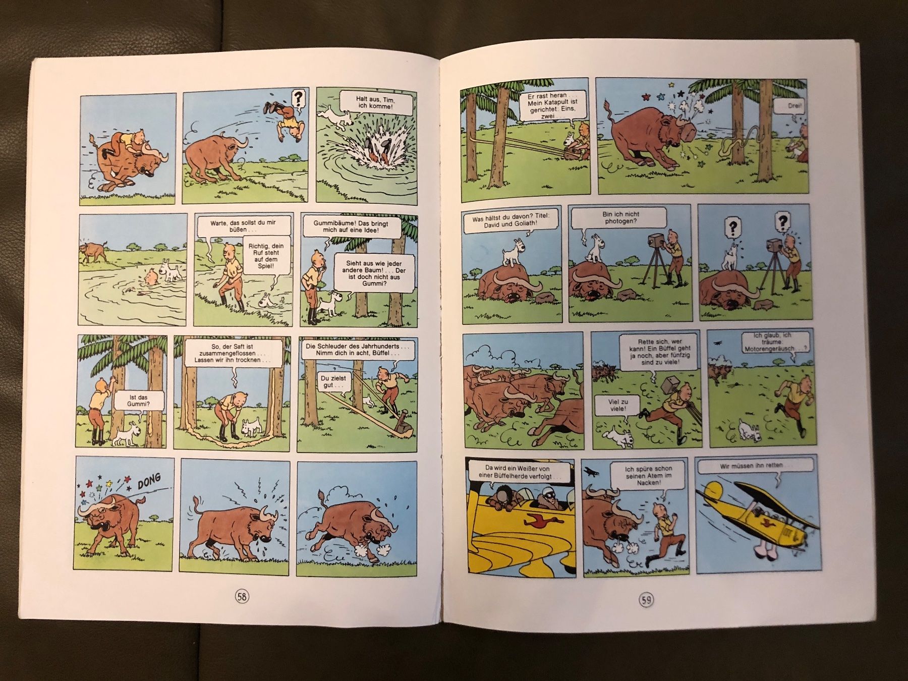 Livres: Buch Tim und Struppi Tim im Kongo – D'occasion à Nunningen par anclaudia 8