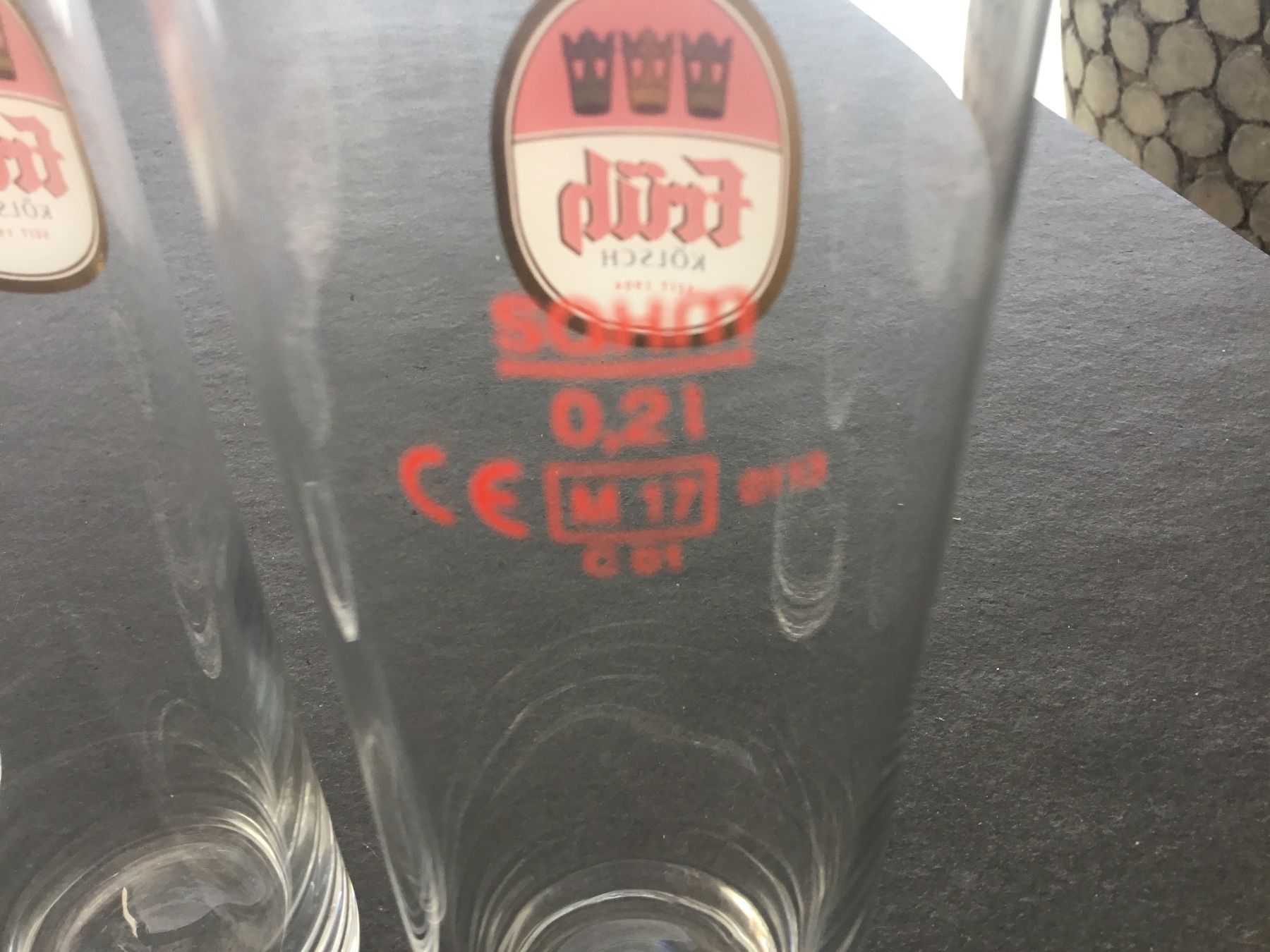 Gläser: Prosecco / Biergläser / Dekanterflasche – Gebraucht aus Schlieren von hespeler99 6
