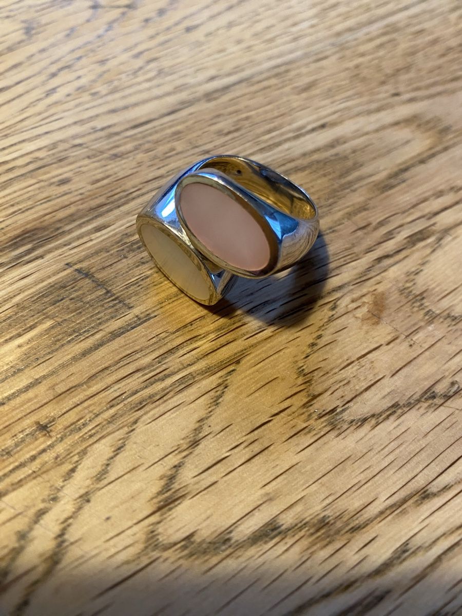 Anelli: Schöner Ring Silber mit Perlmutt – Usato da Flawil venduto da Naphtali 3