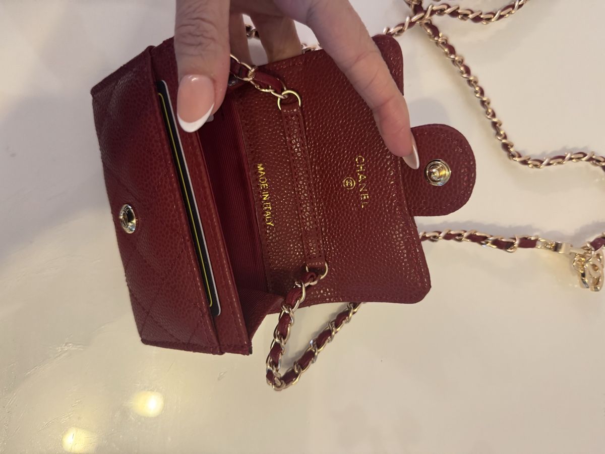 Borse da donna: Elegante Dunkelrote umhänge Tasche – Nuovo (secondo la descrizione) da Richterswil venduto da dil_vc79 3