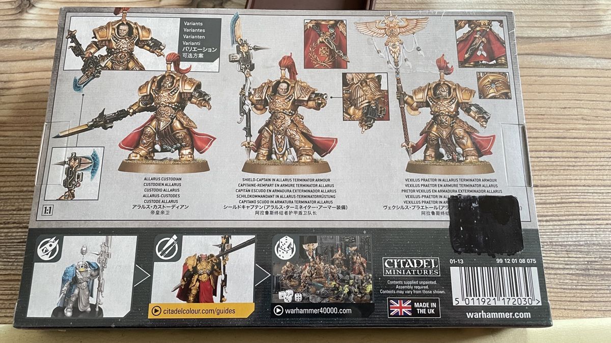 Figurines: Warhammer 40.000 - Allarus Custodians - OVP – Neuf avec emballage d'origine à Hergiswil NW par opi_san 1