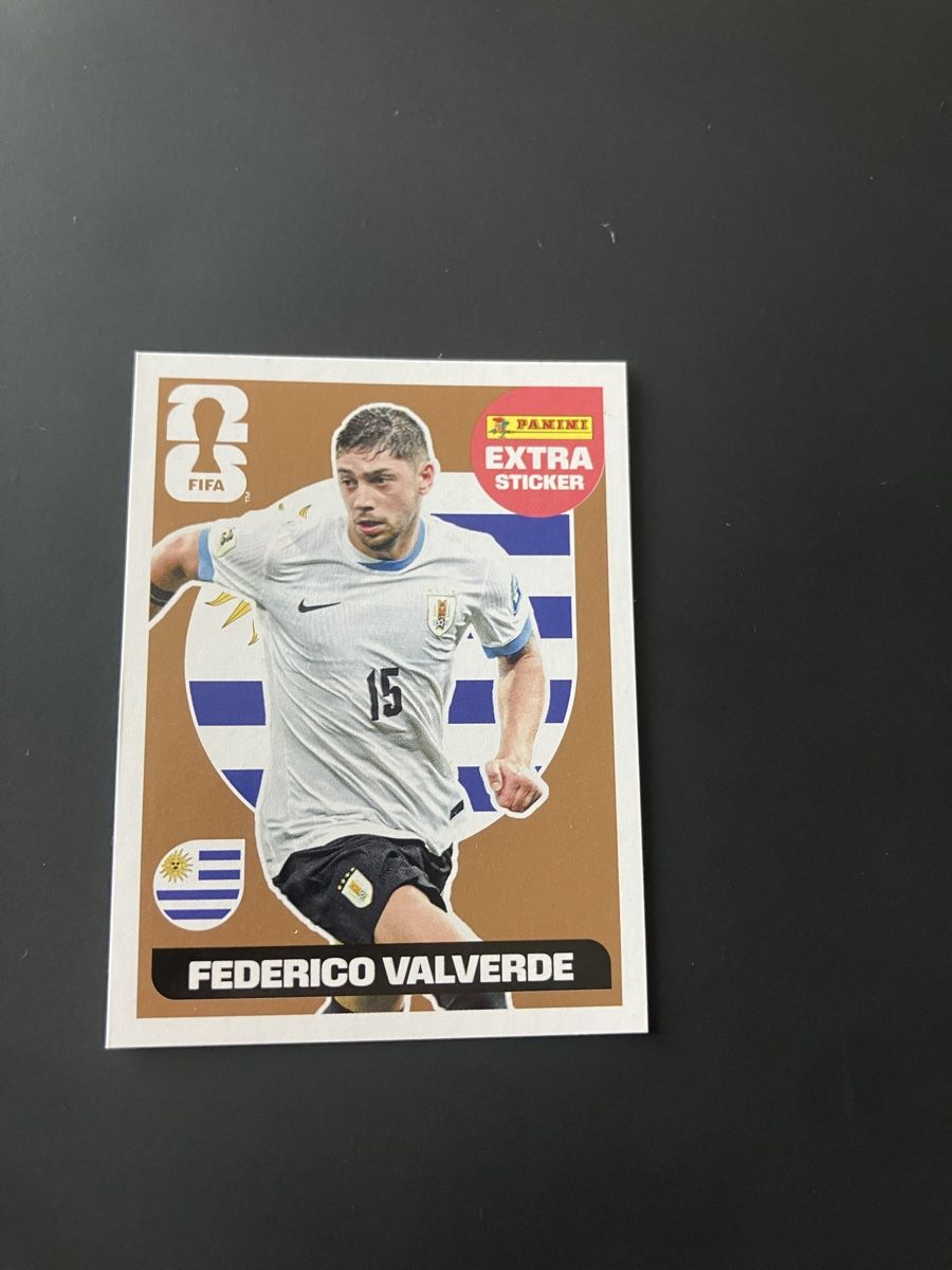 Panini Sammelbilder & Trading cards: Valverde Bronze Extra Sticker  – Neu (gemäss Beschreibung) aus Regensdorf von fel_f8kp
