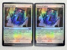 MTG Boon of Safety SNC 004 Englisch Common Foil 2x