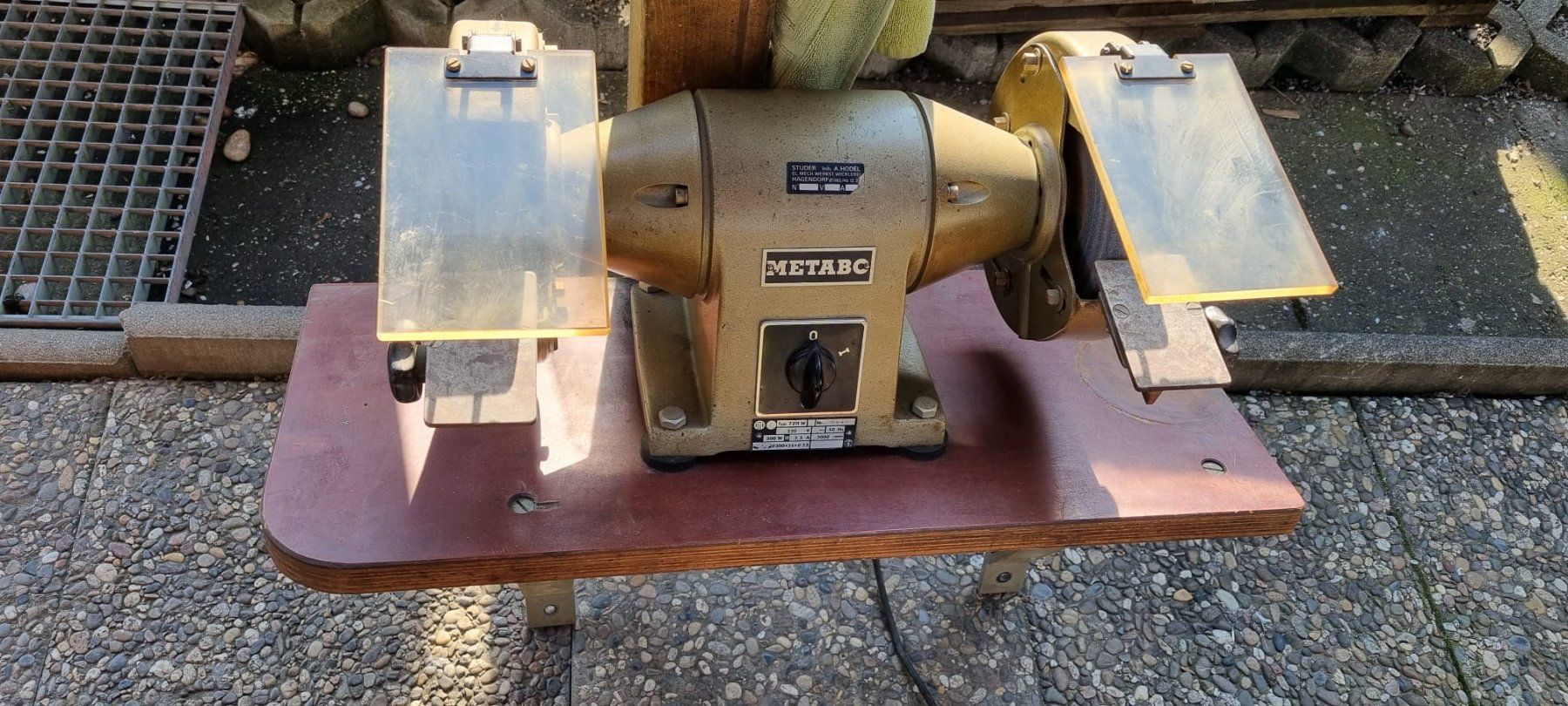 Metabo Smerigliatrici & Lucidatrici: Metabo Schleifbock, Top Zustand – Usato da Riehen venduto da bs4125 6