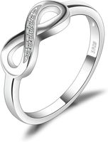 925 Silber Ring mit Zirkonia‪‪
