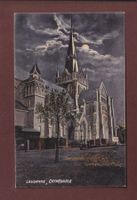 LAUSANNE - Cathédrale au clair de lune