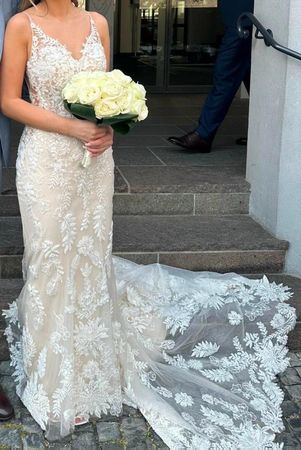 Hochzeit von Brautkleid Randy Fenoli Bridel - Fabrikneun