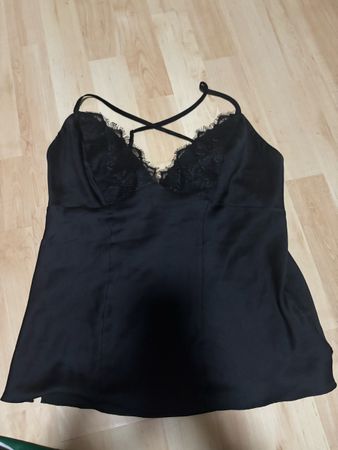 Cami Top Schwarz Gr. S/M