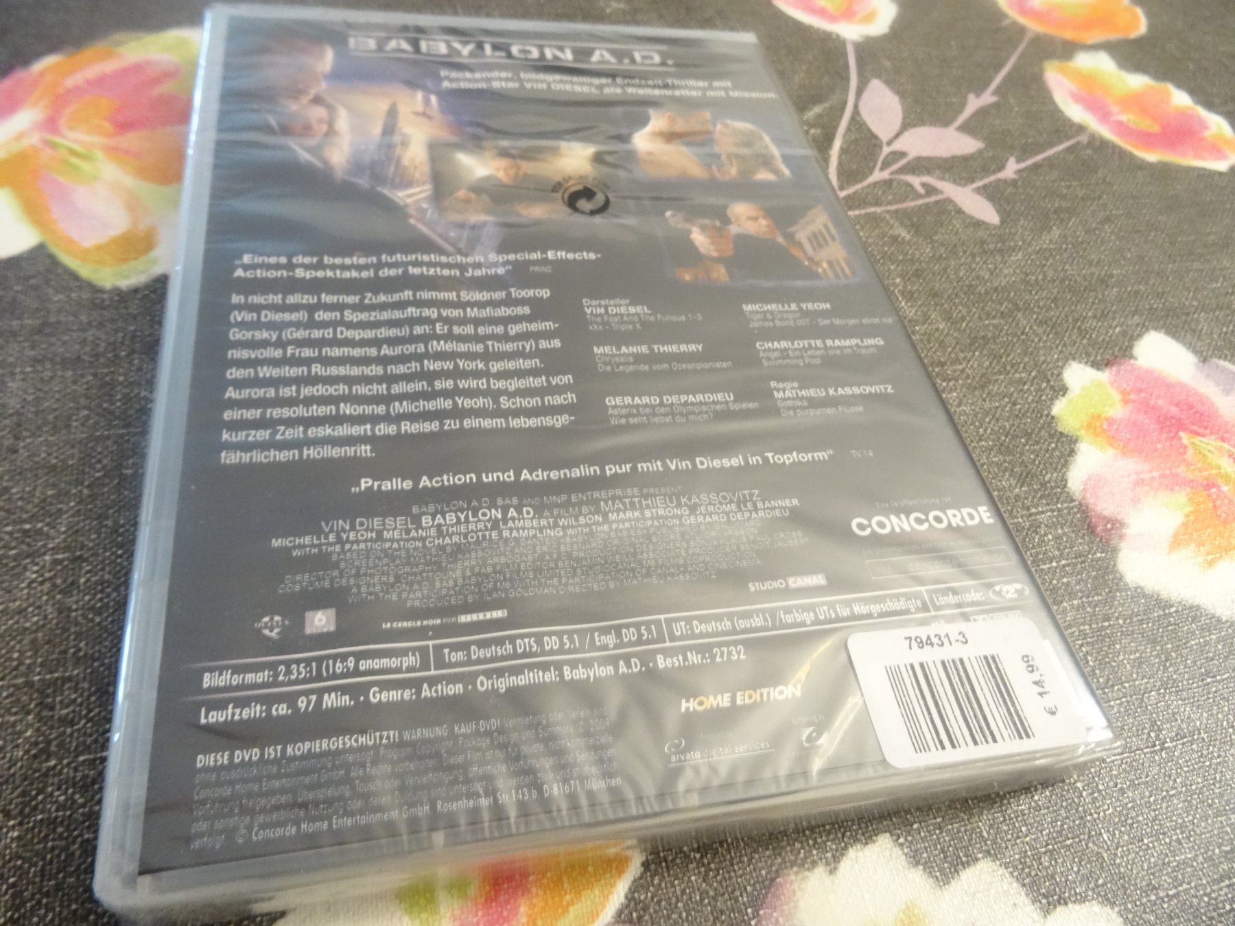Tutti i DVDs: Babylon A.D. DVD NEUWARE – Nuovo e nell'imballaggio originale da Olten venduto da Disc-Verkauf 1