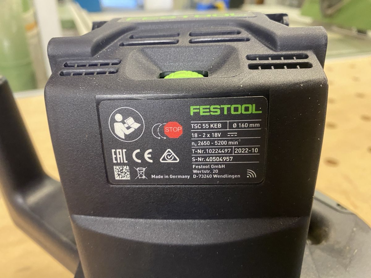Festool Sägen: Festool Tauchsäge TSC 55 KEB ab 1.- – Gebraucht aus Wabern von HK-Design 5