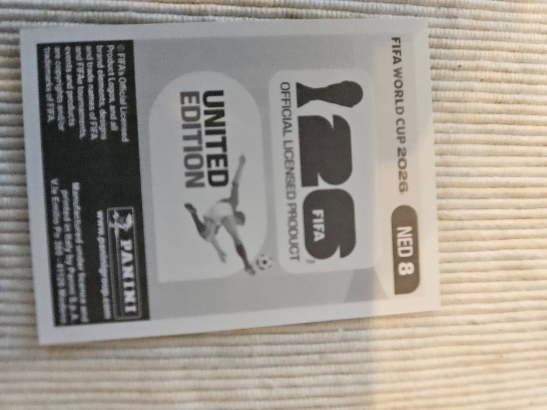 Panini Sammelbilder & Trading cards: Ned8 – Gebraucht aus Würenlingen von Dinli 1