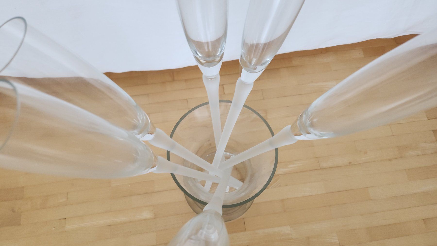 Bicchieri: 6er Set exklusive Sektgläser mit Eisglas – Usato da Frasnacht venduto da readygo 2